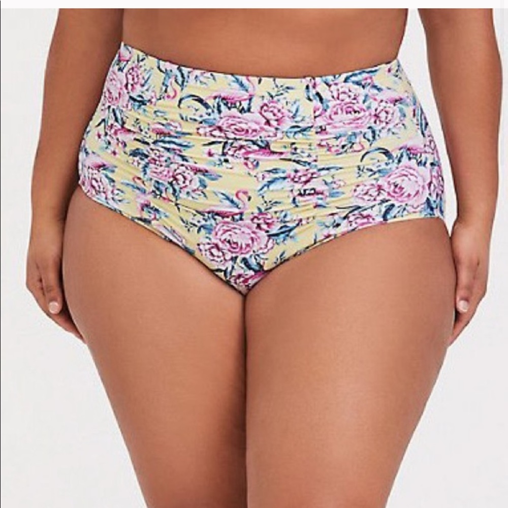 Torrid high waisted bikini bottoms